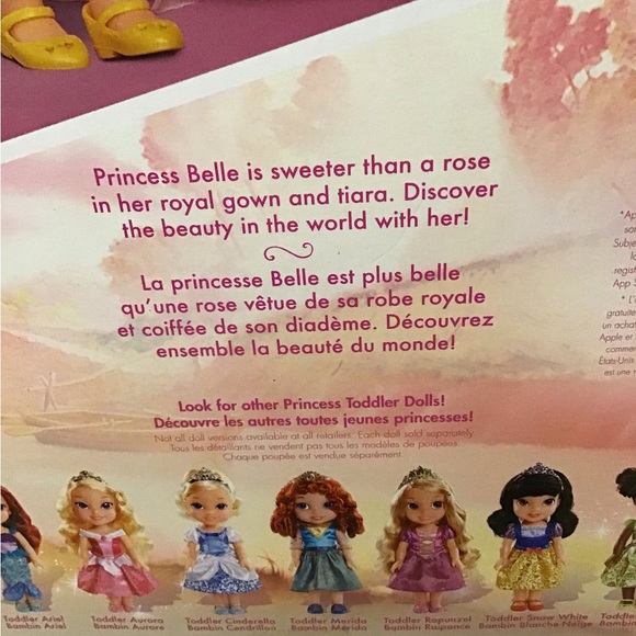 BEAUTY AND THE BEAST “TODDLER BELLE” - Picture 2 of 7